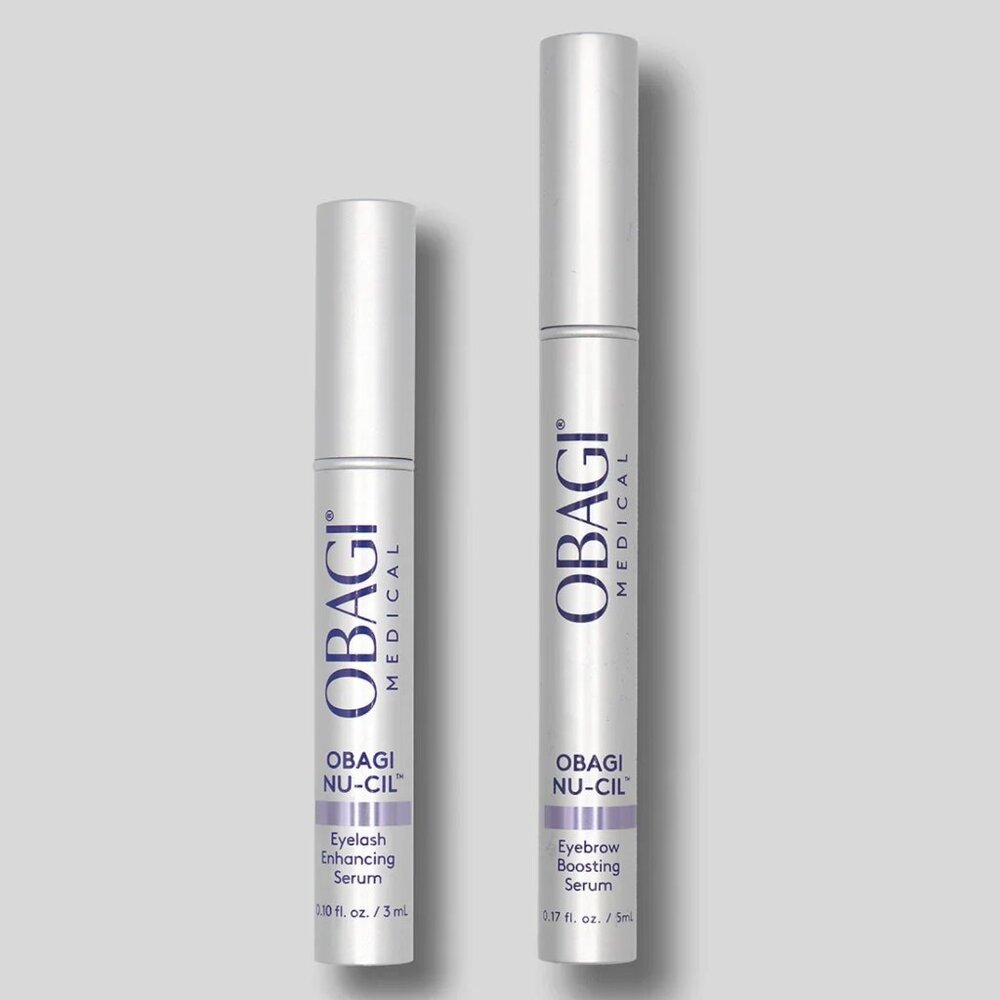 NWT Obagi Medical Nu-Cil Duo Eyelash Enhancing + Eyebrow Boosting Serum
